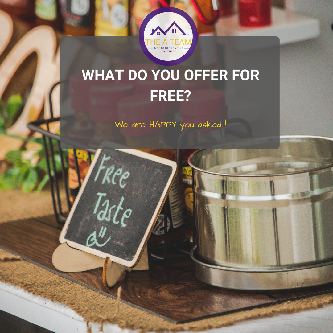 What do you offer for FREE?